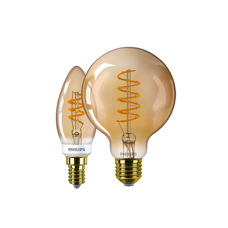 Ampoule dorée