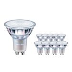 Multipack 10x Philips Corepro LED Spot GU10 PAR16 4.6W 390lm 36D - 840 Blanc Froid | Équivalent 50W