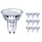 Multipack 10x Philips Corepro LED Spot GU10 PAR16 3W 230lm 36D - 830 Blanc Chaud | Dimmable - Équivalent 35W