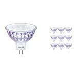Multipack 10x Philips Corepro LED Spot GU5.3 MR16 7W 621lm 36D - 827 Blanc Très Chaud | Équivalent 50W