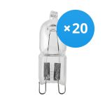 Multipack 20x Osram Halogène G9 HaloPin Eco 48W