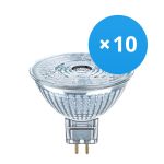 Multipack 10x Ledvance Performance Spot LED Réflecteur GU5.3 MR16 5W 345lm 36D - 930 Blanc Chaud | Meilleur rendu des couleurs - Dimmable - Équivalent 35W