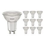 Multipack 10x Noxion PerfectColor Spot LED GU10 PAR16 3W 230lm 36D - 927 Blanc Très Chaud | Meilleur rendu des couleurs - Dimmable - Équivalent 35W