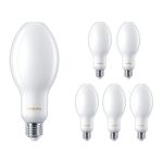Multipack 6x Philips TrueForce Core LED E27 HPL/SON Dépolie 18W 3000lm 300D - 840 Blanc Froid | Équivalent 80W
