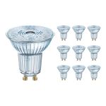 Multipack 10x Ledvance Performance Spot LED Réflecteur GU10 PAR16 4.5W 350lm 36D - 940 Blanc Froid | Meilleur rendu des couleurs - Dimmable - Équivalent 50W