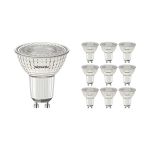Multipack 10x Noxion PerfectColor Spot LED GU10 PAR16 4W 345lm 36D - 930 Blanc Chaud | Meilleur rendu des couleurs - Dimmable - Équivalent 50W