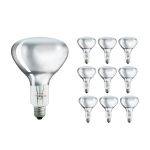Multipack 10x Philips BR125 IR 250W E27 230-250V Claire