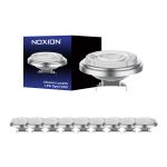 Multipack 10x Noxion Spot Spot LED G53 AR111 7.2W 450lm 40D - 918-927 Dim To Warm | Meilleur Rendu Des Couleurs - Dimmable - Équivalent 50W