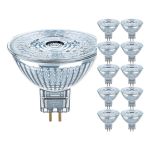 Multipack 10x Ledvance Performance Spot LED Réflecteur GU5.3 MR16 3.4W 230lm 36D - 927 Blanc Très Chaud | Meilleur rendu des couleurs - Dimmable - Équivalent 20W