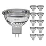 Multipack 10x Noxion Spot LED GU5.3 MR16 7.5W 621lm 36D - 827 Blanc Très Chaud | Dimmable - Équivalent 50W