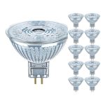 Multipack 10x Ledvance Performance Spot LED Réflecteur GU5.3 MR16 5W 345lm 36D - 927 Blanc Très Chaud | Meilleur rendu des couleurs - Dimmable - Équivalent 35W