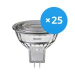 Multipack 25x Noxion Spot LED GU5.3 MR16 7.5W 621lm 60D - 827 Blanc Très Chaud | Dimmable - Équivalent 50W