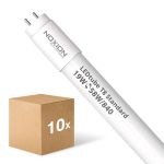 Multipack 10x Noxion Tube LED T8 Avant (EM/Direct 230V) Standard Output 19W 2300lm - 840 Blanc Froid | 150cm - Équivalent 58W