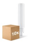 Multipack 10x Ledvance Dulux D/E LED 10W - 840 Blanc Froid | 4-Pins - Équivalent 26W