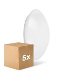 Multipack 5x Ledvance Surface Circulaire 400 24W 830 1920lm Blanc IP44 | avec Détecteur de Mouvement - Blanc Chaud - Équivalent 2x26W