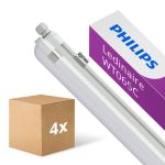 Multipack 4x Philips Réglette LED Étanche Ledinaire WT065C 30/53W 4100/6800lm - 840 Blanc Froid | 150cm