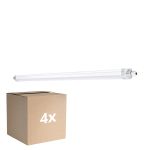Multipack 4x Ledvance Réglette LED Étanche 33W 3960lm - 865 Lumière Du Jour | 120cm
