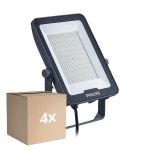 Multipack 4x Philips Projecteur LED Ledinaire BVP169 100W 12000lm 110D - 830-840-865 CCT | IP65 - Symétrique