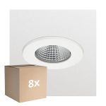 Multipack 8x Philips Spot LED Claire Accent G2 RS060B 6W 550lm 36D - 840 Blanc Froid | 75mm - Dimmable 