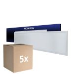 Multipack 5x Noxion Panneau LED Delta Value V5 28W 3920lm - 830-840 CCT | 120x30cm - UGR<22 - Backlit