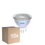 Multipack 10x Noxion Spot LED Réflecteur GU4 MR11 2.8W 184lm 36D - 927 Blanc Très Chaud | Meilleur Rendu Des Couleurs - Dimmable - Équivalent 20W