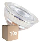 Multipack 10x Ledvance LED Réflecteur GU5.3 MR16 6.1W 621lm 36d - 840 Blanc Froid| Équivalent 50W