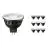 Multipack 10x Philips Master LED Spot GU5.3 MR16 6.7W 440lm 36D - 930 Blanc Chaud | Meilleur rendu des couleurs - Dimmable - Équivalent 35W