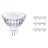 Multipack 10x Philips Master Value LED Spot GU5.3 MR16 7.5W 660lm 60D - 940 Blanc Froid | Meilleur rendu des couleurs - Dimmable - Équivalent 50W