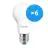 Multipack 6x Philips MASTER Value LED Ampoule E27 Poire Dépolie 7.8W 1055lm - 927 Blanc Très Chaud | Meilleur rendu des couleurs - Dimmable - Équivalent 75W