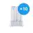 Multipack 10x Osram Dulux F 24W 830 | Blanc Chaud - 4-Pins