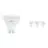 Multipack 4x Osram Parathom Retrofit Spot LED GU10 PAR16 2,9W 250lm 120D - 827 Blanc Très Chaud | RGBW - Dimmable - Télécommande - Équivalent 25W