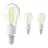 Multipack 3x Calex Smart Tuya Wifi E14 Boule 4.5W 450lm - 818-830 Variable Blanc | Dimmable - Équivalent 40W 