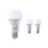 Multipack 3x Calex Smart Tuya Wifi E27 Poire 8.5W 806lm - 822-840 Variable Blanc | RGBW - Dimmable - Équivalent 60W