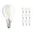 Multipack 10x Ledvance Classic LED E14 Poire Filament Claire 2.5W 250lm - 827 Blanc Très Chaud | Équivalent 25W