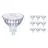 Multipack 10x Philips Master Value LED Spot GU5.3 MR16 5.8W 490lm 36D - 940 Blanc Froid | Meilleur rendu des couleurs - Dimmable - Équivalent 35W