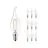 Multipack 10x Philips Corepro LED Bougie E14 Flamme Filament Claire 2W 250lm - 827 Blanc Très Chaud | Équivalent 25W