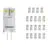 Multipack 20x Ledvance Performance LED Capsule G4 Claire 0.9W 100lm - 827 Blanc Très Chaud | Équivalent 10W