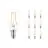 Multipack 10x Philips Corepro LED Lustre E14 Boule Filament Claire 2W 250lm - 827 Blanc Très Chaud | Équivalent 25W