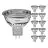 Multipack 10x Noxion Spot LED GU5.3 MR16 7.5W 621lm 36D - 827 Blanc Très Chaud | Dimmable - Équivalent 50W