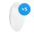 Multipack 5x Ledvance Surface Circulaire 250 13W 830 920lm Blanc IP44 | Blanc Chaud