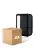 Multipack 4x D'Lite Applique Murale Arlo Noir | IP44 - Convient pour 1x E27