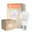 Multipack 6x Ledvance Performance LED ampoule B22d Poire Dépolie 8.5W 806lm - 827 Blanc Très Chaud | Équivalent 60W
