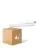 Multipack 4x Ledvance Réglette LED Linear Compact Commutateur 8W 800lm - 830 Blanc Chaud | 60cm