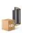 Multipack 10x Nordlux Nico Applique Murale Aluminium Noir Up & Down | IP54 - Convient pour 2x GU10