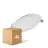 Multipack 4x Ledvance Downlight LED Comfort DN105 6W 420lm 120D - 830 Blanc Chaud | 118mm 
