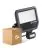 Multipack 5x Ledvance Projecteur LED Aluminium Noir 41W 6000lm 100D - 840 Blanc Froid | IP65 - Détecteur De Mouvement Et De Lumière - Symétrique