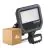 Multipack 4x Ledvance Projecteur LED Aluminium Noir 17W 2400lm 100D - 840 Blanc Froid | IP65 - Détecteur De Mouvement Et De Lumière - Symétrique