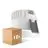 Multipack 10x Ledvance Spot LED Foncélight Aluminium Blanc 8W 680lm 36D - 930 Blanc Chaud | Diamètre 68mm - IP44 - Meilleur rendu des couleurs - Dimmable