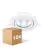Multipack 10x Noxion LED inclinable Slim Spot Blanc 6W 550lm - 930 Blanc Chaud | Diamètre 75mm - IP54 - Meilleur rendu des couleurs 