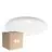Multipack 4x Noxion Hublot LED Corido V2 Blanc 12/16/20W 2000lm 830-840-865 CCT | IP44 - Détecteur de Mouvement et de Lumière
